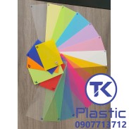 Tấm nhựa PP 2 mặt nhám nhiều màu (Chất lượng cao - giá rẻ)